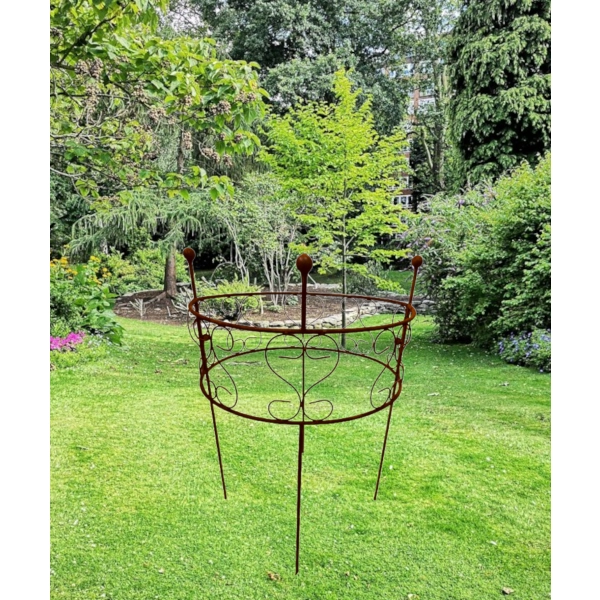 1x Podpora XL do roślin krzewów kwiatów roślin ogród podpórki średnica 60cm wysokość 100 cm solidna